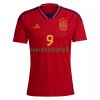 Maillot de Supporter Espagne GAVI 9 Domicile Coupe du Monde 2022 Pour Femme